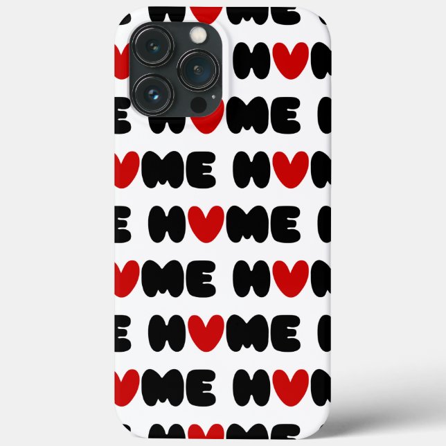 Coques Case-Mate iPhone La Maison Est Là Où Le Coeur Est (Verso)