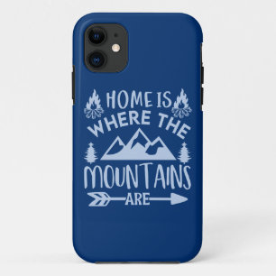 Case-Mate iPhone Case La maison où les montagnes sont les amoureux de la