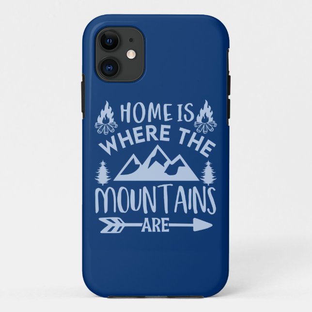 Coques Case-Mate iPhone La maison où les montagnes sont les amoureux de la (Dos)