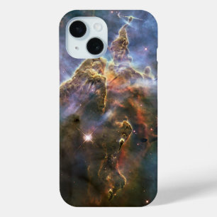 Coque Pour iPhone 15 La montagne mystique en Carina Nebula Espace Hubbl