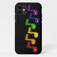 La musique d'arc-en-ciel note le cas de l'iPhone 5