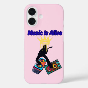 Coque Pour iPhone 16 La musique est vivante