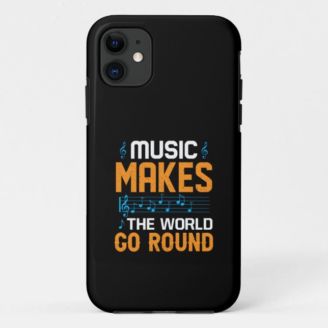 Coques Case-Mate iPhone La Musique Fait Le Tour Du Monde (Dos)