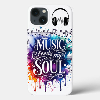 Case-Mate iPhone Case La musique nourrit mon âme