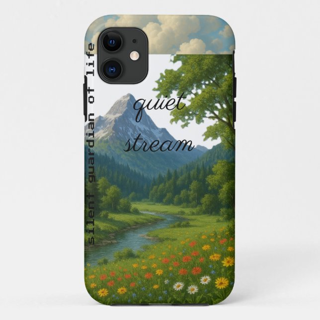 Coques Case-Mate iPhone La nature, gardienne silencieuse de la vie. (Dos)