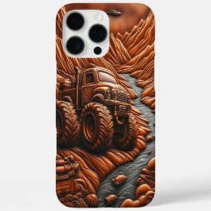 Coques iPhone 16 Pro Max La nature rencontre l'art du camion aventure