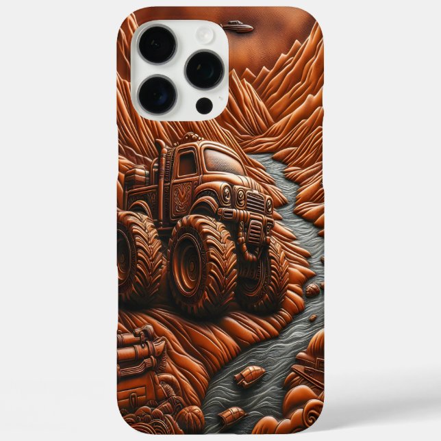 Coques Case-Mate iPhone La nature rencontre l'art du camion aventure (Verso)