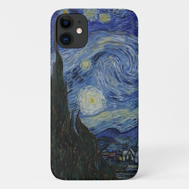 Coques Case-Mate iPhone  La Nuit étoilée (Dos)