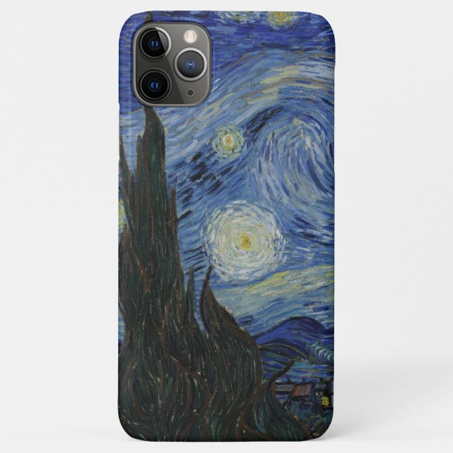 Coques Case-Mate iPhone  La Nuit étoilée (Dos)
