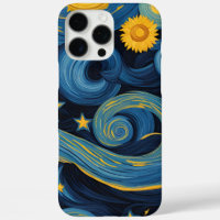 La nuit étoilée rencontre le Motif des tournesols