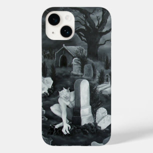 Coque Pour iPhone 14 La nuit sur le cimetière - Diable