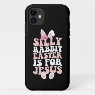 Case-Mate iPhone Case La Pâque Du Lapin Silencieux Est Pour Jésus Super 