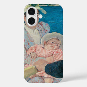 Coques iPhone 16 La Partie en bateau par Mary Cassatt, Beaux-Arts V