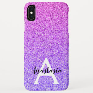 Case-Mate iPhone Case La Parties scintillant violette Glam Ombre de la f