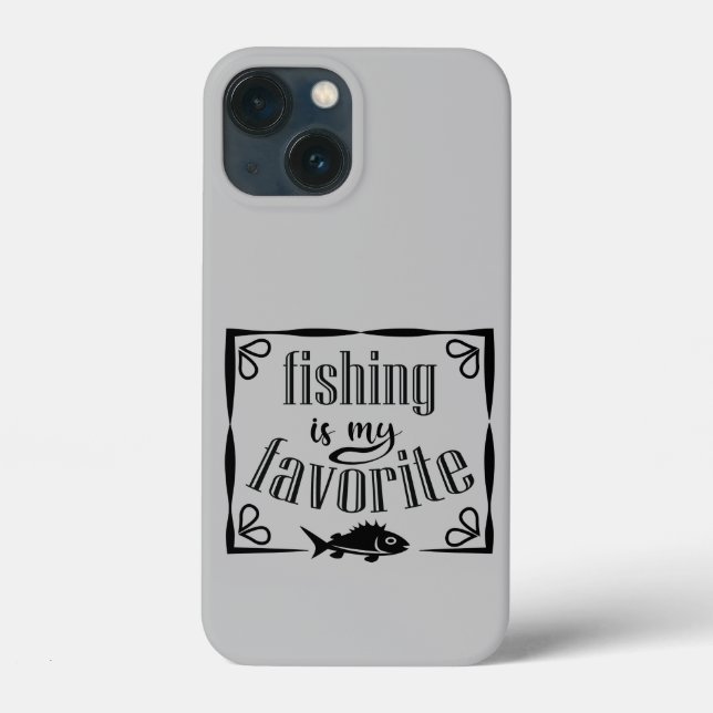 Coques Case-Mate iPhone La pêche est ma citation préférée (Verso)