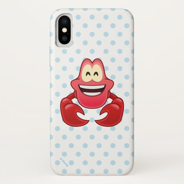 Coques Case-Mate iPhone La Petite Mermeuse Emoji| Sebastian (Dos)
