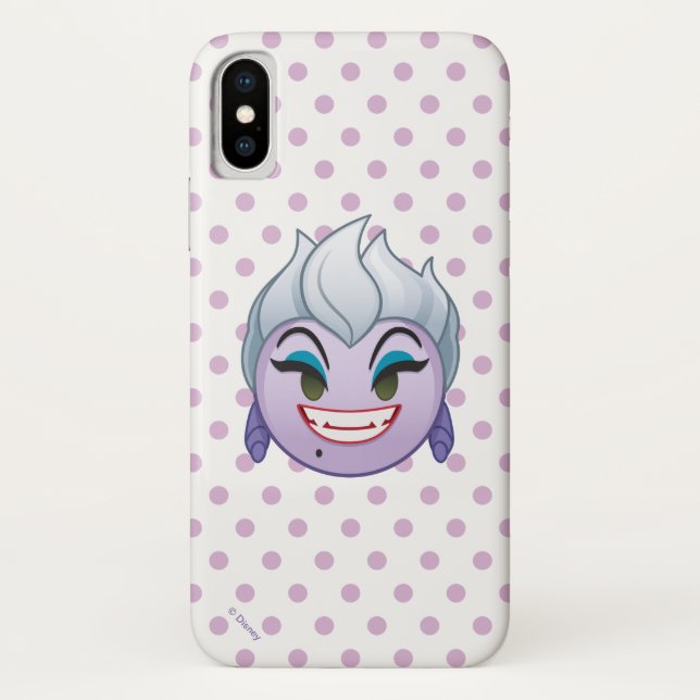 Coques Case-Mate iPhone La Petite Mermeuse Emoji| Ursula (Dos)