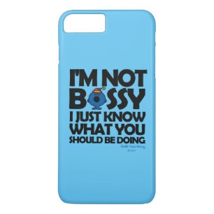 Coque iPhone 7 Plus La Petite Mlle Bossy Sait Juste