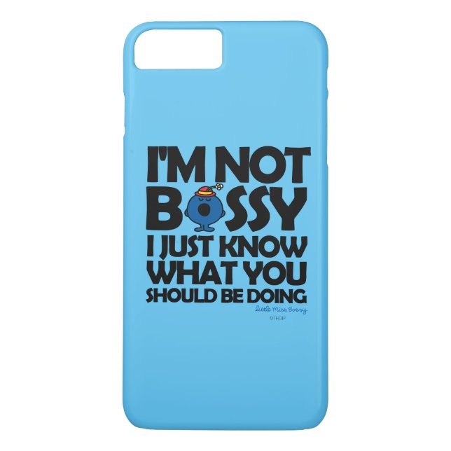 Coques Case-Mate iPhone La Petite Mlle Bossy Sait Juste (Dos)