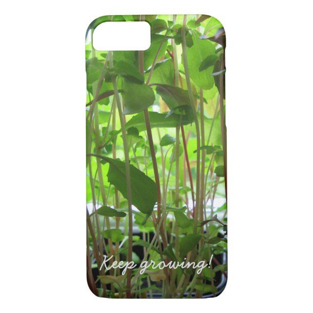 Coques Case-Mate iPhone La photo de jeunes plantes de jardinier continuent (Dos)