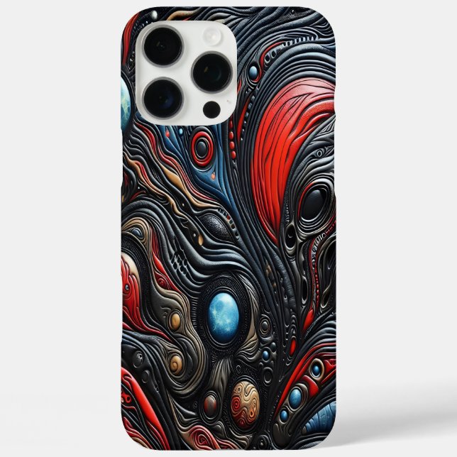 Coques Case-Mate iPhone La présence mystérieuse d'Aliens dans un royaume c (Verso)