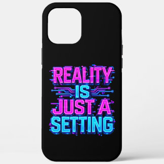 Case-Mate iPhone Case La réalité n'est qu'un paramètre Glitch Cyberpunk