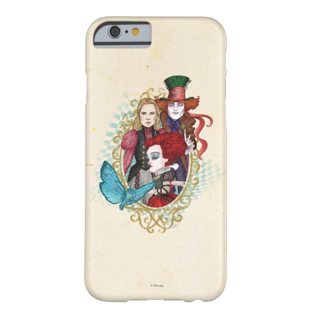 Coques Case-Mate iPhone La Reine, Alice et Mad Hatter 3 (Dos)