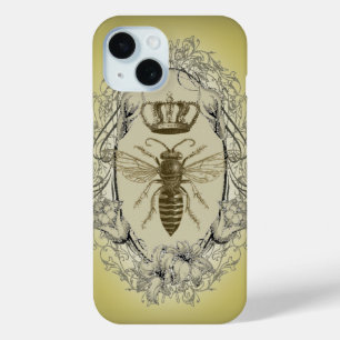 Coque Pour iPhone 15 la reine de la couronne victorienne chic