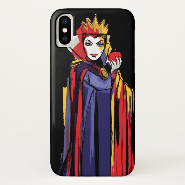 Coques Case-Mate iPhone La Reine du Mal| Poser avec Apple (Dos)