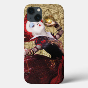 Etui iPhone 13 La Reine Rouge Aventures au pays des merveilles