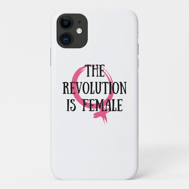 Coques Case-Mate iPhone La révolution est féminine (Dos)