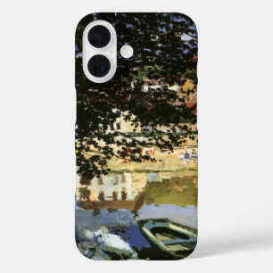 Coques iPhone 16 La rive de la Seine, Bennecourt par Claude Monet