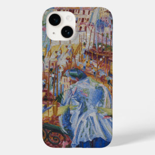 Coque Pour iPhone 14 La rue entre dans la maison - Umberto Boccioni