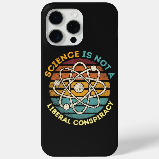 Coques Case-Mate iPhone La science n'est pas un complot libéral (Verso)