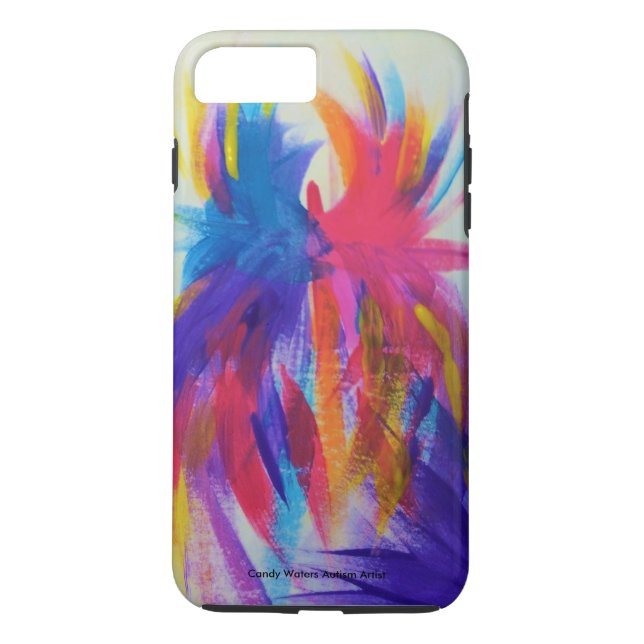 Coques Case-Mate iPhone La sucrerie arrose l'artiste d'autisme (Dos)