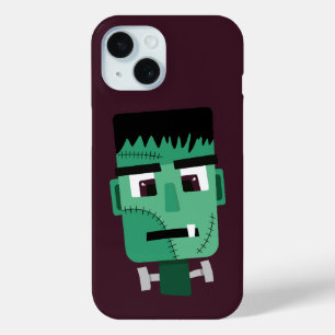 Coque Pour iPhone 15 La tête du monstre Frankenstein