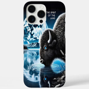 Coques iPhone 16 Pro Max La Tranquillité De Buffalo Sous Starlit Heavens