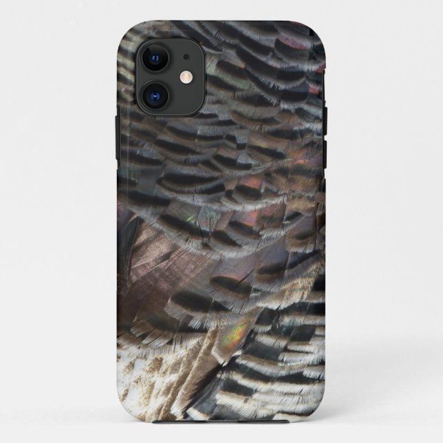Coques Case-Mate iPhone La Turquie sauvage Plumes I Abstrait Nature Design (Dos)