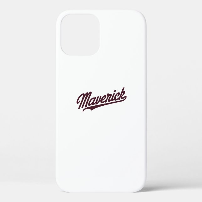Coques Case-Mate iPhone La typographie de Maverick Inspiration (Verso)