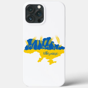 Case-Mate iPhone Case La typographie ukrainienne et l'oreille au blé sur