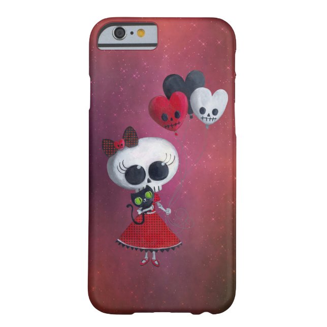 Coques Case-Mate iPhone La Valentine de la petite Miss Mort (Dos)
