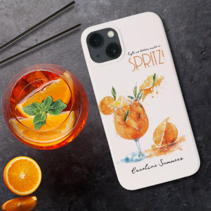 Case-Mate iPhone Case La Vie Chic Est Meilleure Avec L'Aquarelle Spritz