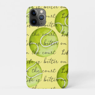Case-Mate iPhone Case La vie de balle de tennis est meilleure sur le cou