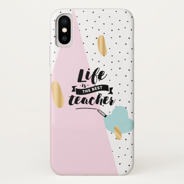 Coques Case-Mate iPhone La vie est le meilleur professeur (Dos)