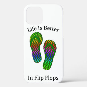 Case-Mate iPhone Case La Vie Est Meilleure En Flip Flops Coque-Mate coqu