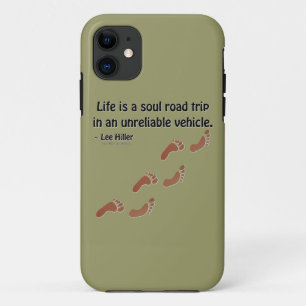 Case-Mate iPhone Case La vie est un voyage d'âme dans un véhicule peu fi