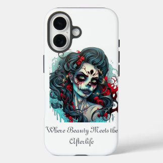 Coque Pour iPhone 16 "La vie, la mort et l'art entre les deux."