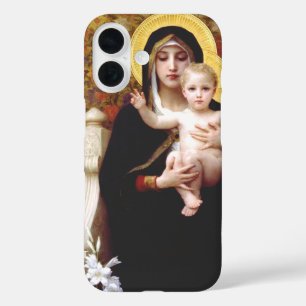 Coque Pour iPhone 16 La Vierge aux lys