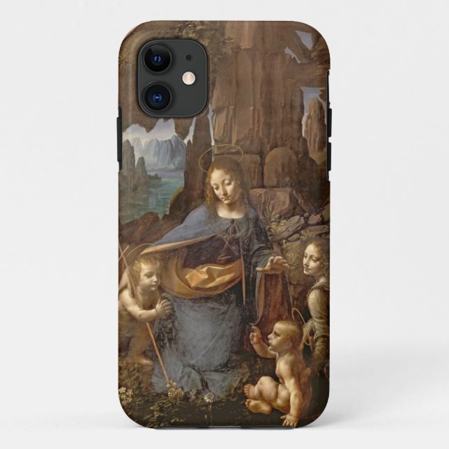 Coques Case-Mate iPhone La Vierge des roches (Dos)