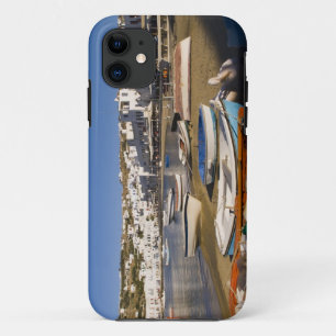 Etui iPhone Case-Mate La ville portuaire avec des bateaux de pêche color